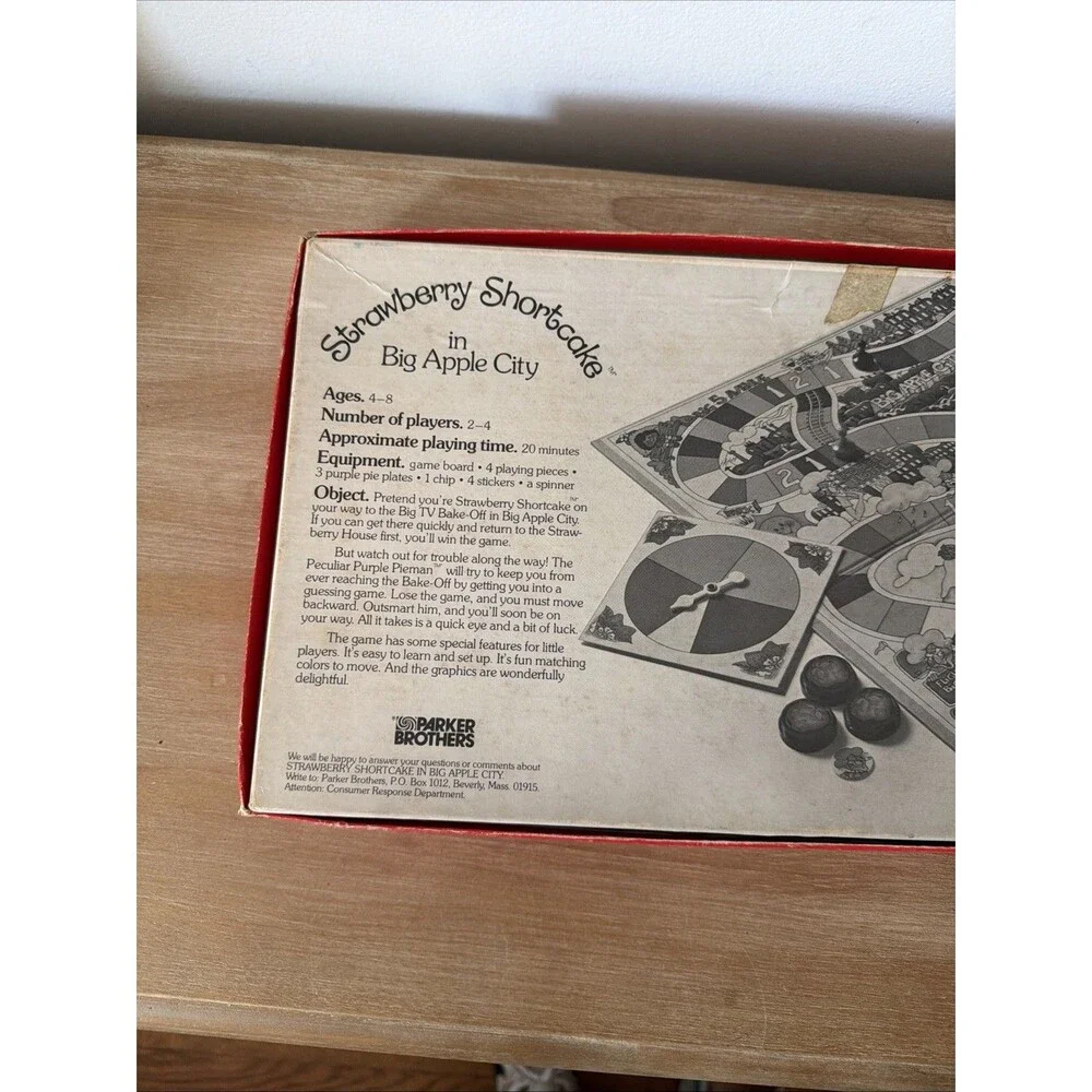 Parker Brothers 1981 parker